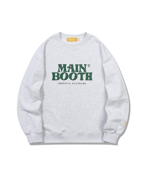 MAINBOOTH(メインブース)の「Original Logo Sweatshirt(CLOUD GRAY)(スウェット・レディース・その他・2/3/1)」の5枚目の写真