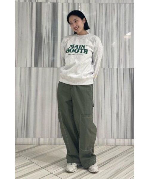 MAINBOOTH(メインブース)の「Original Logo Sweatshirt(CLOUD GRAY)(スウェット・レディース・その他・2/3/1)」の17枚目の写真