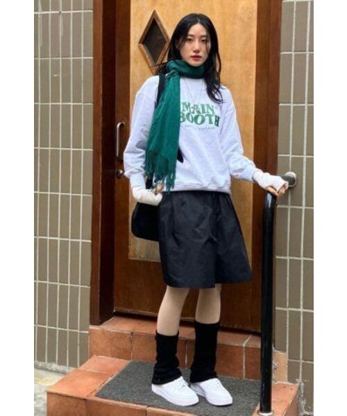 MAINBOOTH(メインブース)の「Original Logo Sweatshirt(CLOUD GRAY)(スウェット・レディース・その他・2/3/1)」の8枚目の写真