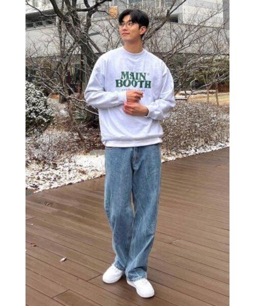 MAINBOOTH(メインブース)の「Original Logo Sweatshirt(CLOUD GRAY)(スウェット・レディース・その他・2/3/1)」の11枚目の写真