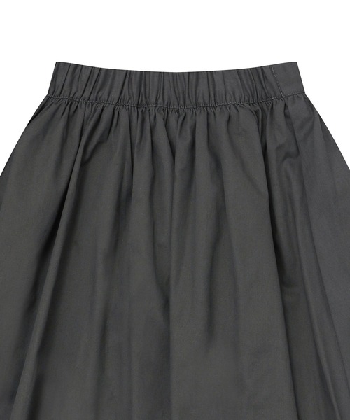 MUCENT（ムセント）の「MUCENT／PICA フレアスカート（スカート・レディース・ブラック/チャコールグレー・FREE）」の12枚目の写真