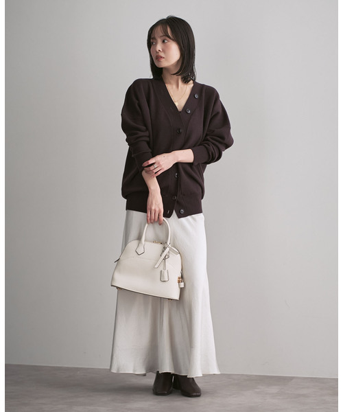 Noble(ノーブル)の「《追加》Vネックドルマンカーディガン(カーディガン/ボレロ・レディース・ブラウン/ベージュ/ピンク系その他・FREE)」の10枚目の写真