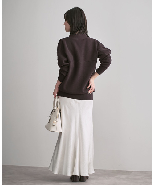 Noble(ノーブル)の「《追加》Vネックドルマンカーディガン(カーディガン/ボレロ・レディース・ブラウン/ベージュ/ピンク系その他・FREE)」の9枚目の写真