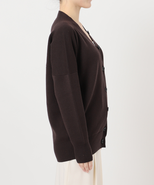 追加》Vネックドルマンカーディガン（カーディガン/ボレロ）｜NOBLE