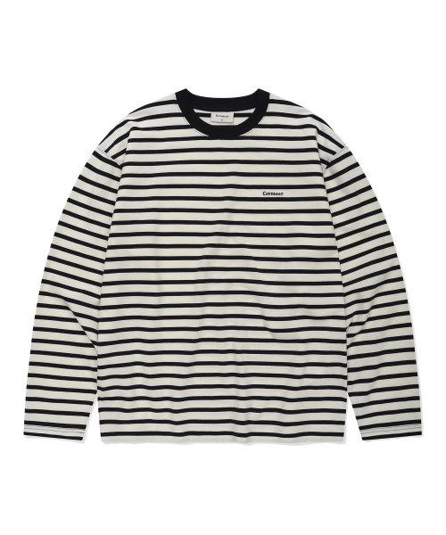 COVERNAT(カバーナット)の「ストライプロングスリーブ ダークネイビー(Tシャツ/カットソー・レディース・その他・MEDIUM/LARGE/X-LARGE/XX-LARGE/X-SMALL/SMALL)」の4枚目の写真