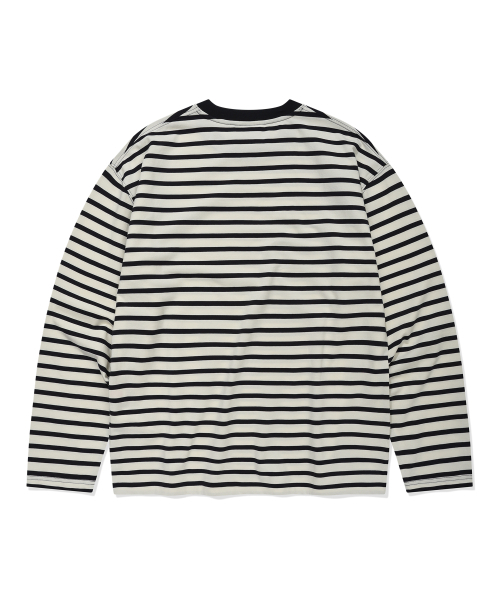 COVERNAT(カバーナット)の「ストライプロングスリーブ ダークネイビー(Tシャツ/カットソー・レディース・その他・MEDIUM/LARGE/X-LARGE/XX-LARGE/X-SMALL/SMALL)」の5枚目の写真