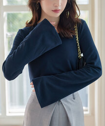 裏起毛」に該当するレディースのTシャツ/カットソー（無地