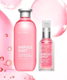 AMPULE SHOT（アンプルショット）の「アンプルショット　 ローション(化粧水)＆セラム(美容液) セット（スキンケアキット/ギフトセット）」