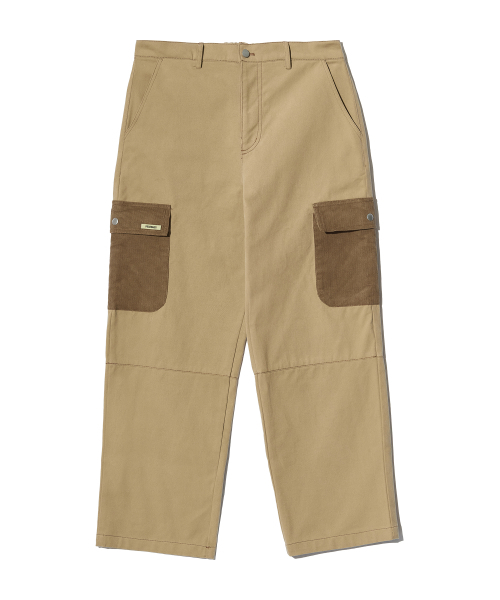 PIECEMAKER(ピースメーカー)の「CORDUROY POINT COTTON WORK PANTS (BEIGE)(その他パンツ・レディース・その他・MEDIUM/LARGE)」の3枚目の写真