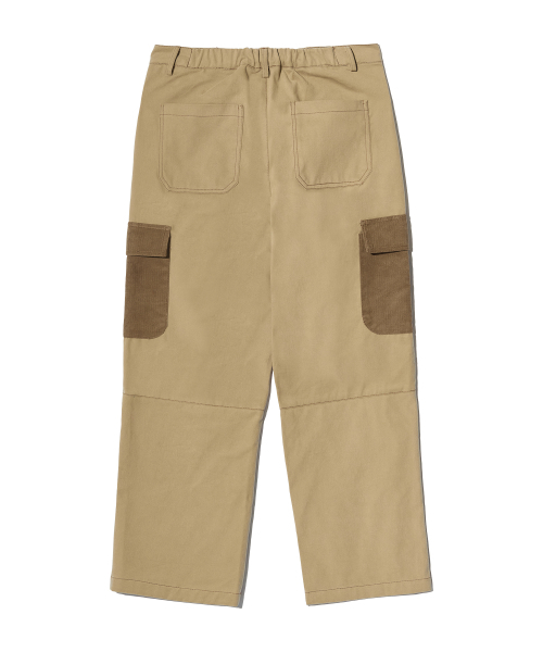 PIECEMAKER(ピースメーカー)の「CORDUROY POINT COTTON WORK PANTS (BEIGE)(その他パンツ・レディース・その他・MEDIUM/LARGE)」の4枚目の写真