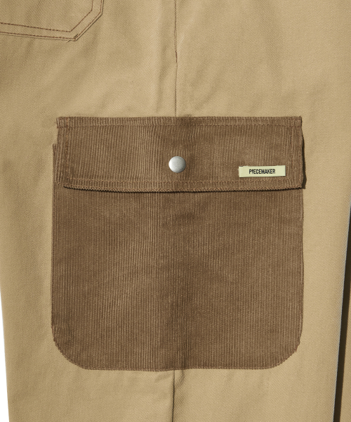 PIECEMAKER(ピースメーカー)の「CORDUROY POINT COTTON WORK PANTS (BEIGE)(その他パンツ・レディース・その他・MEDIUM/LARGE)」の7枚目の写真