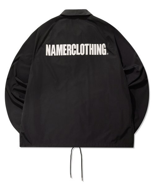 NAMERCLOTHING(ネイマークローディング)の「NMR TEAM COACH JACKET BLACK(ナイロンジャケット・レディース・その他・LARGE/MEDIUM/X-LARGE)」の1枚目の写真