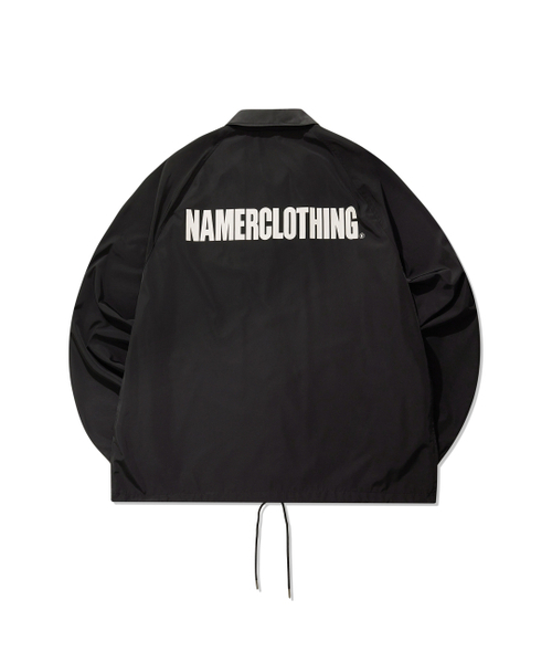 NAMERCLOTHING(ネイマークローディング)の「NMR TEAM COACH JACKET BLACK(ナイロンジャケット・レディース・その他・LARGE/MEDIUM/X-LARGE)」の2枚目の写真