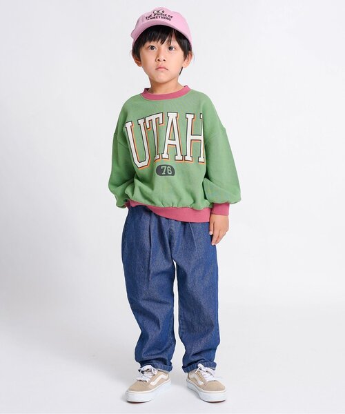 F.O.KIDS（エフオーキッズ）の「刺繍ロゴキャップ（キャップ・キッズ・ブラック/ライム/ピンク/ライトグレー・58/54/50）」の13枚目の写真