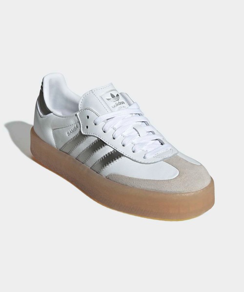 adidas(アディダス)の「サンバ シューズ / Sambae Shoes / アディダスオリジナルス adidas Originals(スニーカー・レディース・ホワイト・23.0cm/23.5cm/24.0cm/24.5cm/25.0cm/22.0cm/25.5cm/26.0cm/26.5cm/27.0cm/27.5cm/28.0cm/22.5cm)」の4枚目の写真