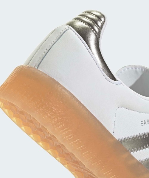 adidas(アディダス)の「サンバ シューズ / Sambae Shoes / アディダスオリジナルス adidas Originals(スニーカー・レディース・ホワイト・23.0cm/23.5cm/24.0cm/24.5cm/25.0cm/22.0cm/25.5cm/26.0cm/26.5cm/27.0cm/27.5cm/28.0cm/22.5cm)」の8枚目の写真