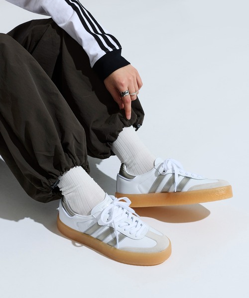 adidas(アディダス)の「サンバ シューズ / Sambae Shoes / アディダスオリジナルス adidas Originals(スニーカー・レディース・ホワイト・23.0cm/23.5cm/24.0cm/24.5cm/25.0cm/22.0cm/25.5cm/26.0cm/26.5cm/27.0cm/27.5cm/28.0cm/22.5cm)」の11枚目の写真