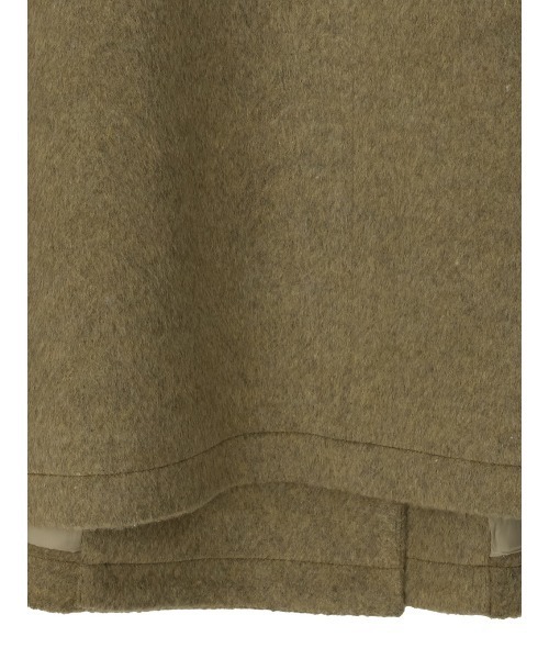 Ameri(アメリ)の「UND BIG ROUND COLLAR WOOL LONG COAT(チェスターコート・レディース・オリーブ/スミクロ・MEDIUM/SMALL)」の9枚目の写真