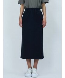 CODE I'M（コードアイエム）の「ミラノスパン Hラインロングスカート ネイビー（スカート）」