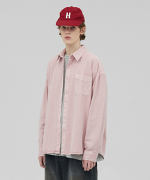 STENDS（ステンズ）の「[M~4XL] ピグメントウォッシングシャツ_ピンク（シャツ/ブラウス）」