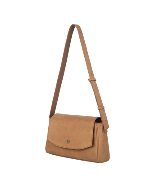 SEMICODE（セミコード）の「capture bag mini_suede camel（ショルダーバッグ・レディース・その他・FREE）」の3枚目の写真