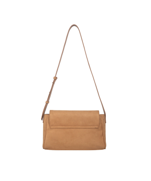 SEMICODE（セミコード）の「capture bag mini_suede camel（ショルダーバッグ・レディース・その他・FREE）」の4枚目の写真