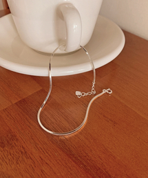 CODE.H（コード エイチ）の「(Silver 925) グロススネークチェーンアンクレット（アンクレット）」