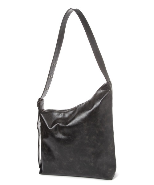 LAKOLE（ラコレ）の「アシメソフトハトメショルダーバッグ / 636240（ショルダーバッグ・レディース・ブラウン/オフホワイト/ブラック・FREE）」の6枚目の写真