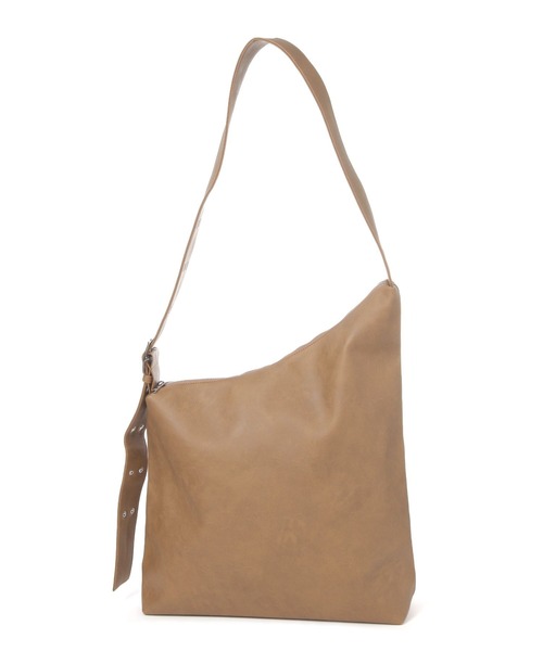 LAKOLE（ラコレ）の「アシメソフトハトメショルダーバッグ / 636240（ショルダーバッグ・レディース・ブラウン/オフホワイト/ブラック・FREE）」の7枚目の写真