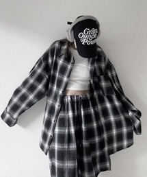 Over Size Check Shirt/オーバーサイズチェックシャツ【unisex item】