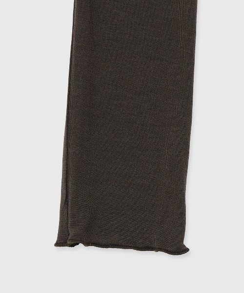 JOSE MOON（ジョゼムーン）の「SHEER CUT TIE CARDIGAN/シアーカットタイカーディガン（カーディガン/ボレロ・レディース・ブラック/ブラウン・FREE）」の12枚目の写真