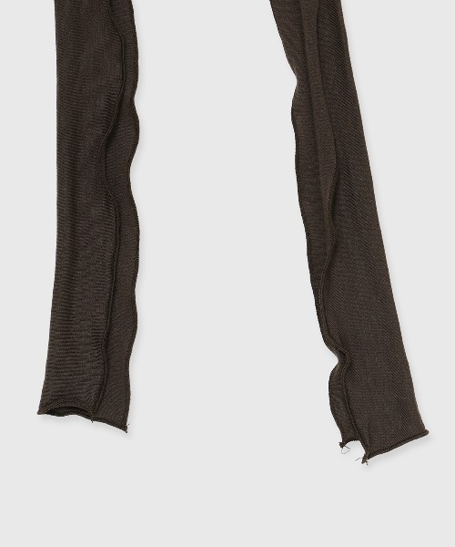 JOSE MOON（ジョゼムーン）の「SHEER CUT TIE CARDIGAN/シアーカットタイカーディガン（カーディガン/ボレロ・レディース・ブラック/ブラウン・FREE）」の15枚目の写真