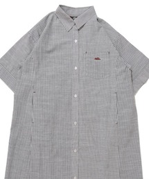 KRIFF MAYER Lady's Collection（クリフメイヤーレディースコレクション）の「【シワになりにくい･すぐ乾く】マルチストライプシャツワンピ（シャツワンピース）」