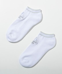 1PIU1UGUALE3  RELAX （ウノピゥウノウグァーレトレ リラックス）の「1PIU1UGUALE3 RELAX × Mark Gonzales(ウノピゥウノウグァーレトレ リラックス)ロゴ刺繍アンクルソックス（ソックス/靴下）」