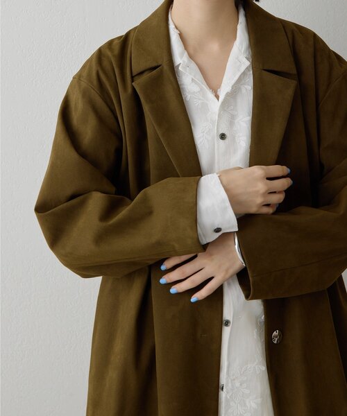 Whim Gazette（ウィムガゼット）の「スエードライクコート（その他