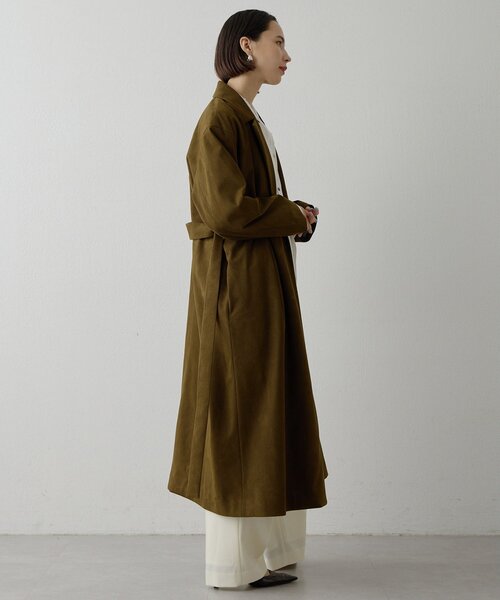 スエードライクコート（その他アウター）｜Whim Gazette（ウィム
