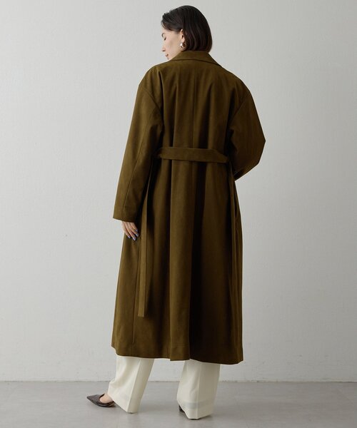 スエードライクコート（その他アウター）｜Whim Gazette（ウィム