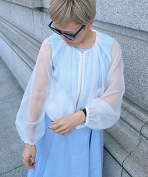 JENNE（ジェンヌ）の「日本製シアーライトブルゾン（その他アウター）」