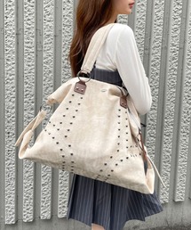 3.3 Field Trip （3.3フィールドトリップ）の「3.3 Field Trip／スタッズビンテージバッグ（トートバッグ）」