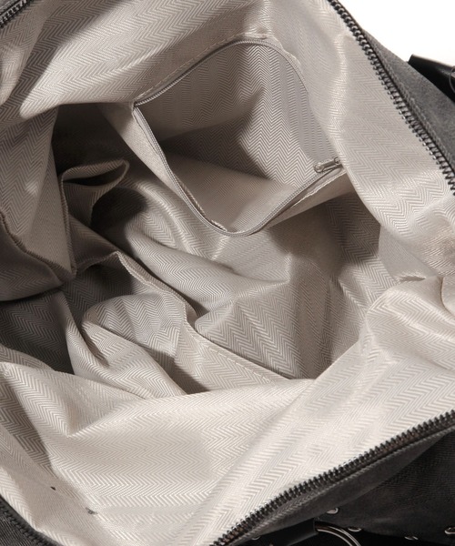 3.3 Field Trip （3.3フィールドトリップ）の「3.3 Field Trip／スタッズビンテージバッグ（トートバッグ・レディース・チャコールグレー/ブラウン・ONE SIZE）」の10枚目の写真