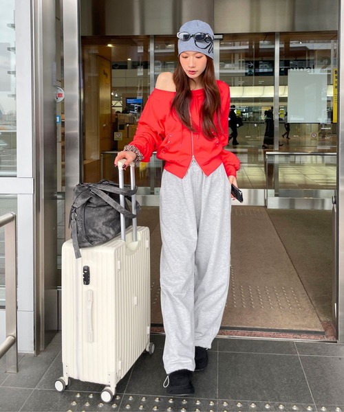 3.3 Field Trip （3.3フィールドトリップ）の「3.3 Field Trip／スタッズビンテージバッグ（トートバッグ・レディース・チャコールグレー/ブラウン/アイボリー・ONE SIZE）」の18枚目の写真