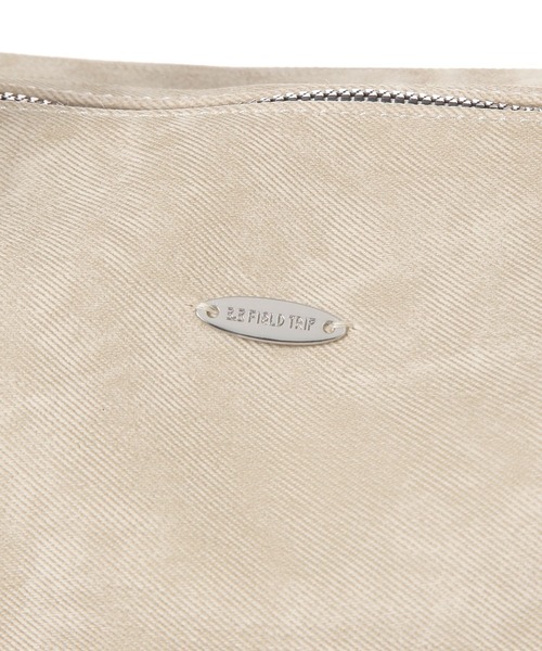 3.3 Field Trip （3.3フィールドトリップ）の「3.3 Field Trip／スタッズビンテージバッグ（トートバッグ・レディース・チャコールグレー/ブラウン/アイボリー・ONE SIZE）」の12枚目の写真