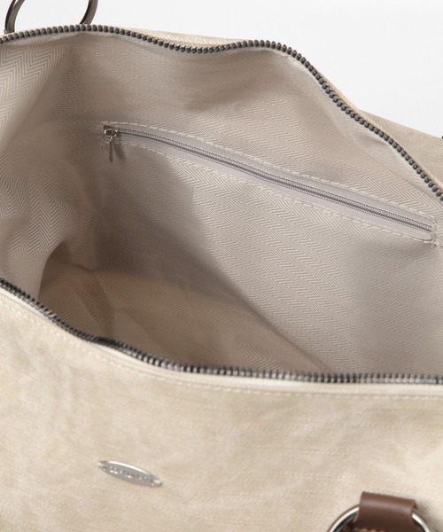 3.3 Field Trip （3.3フィールドトリップ）の「3.3 Field Trip／スタッズビンテージバッグ（トートバッグ・レディース・チャコールグレー/ブラウン/アイボリー・ONE SIZE）」の13枚目の写真