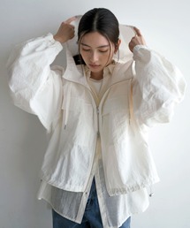 andme | ショート丈ナイロンマウンテンパーカー(マウンテンパーカー)