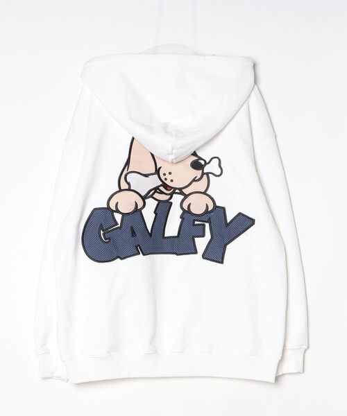 GALFY(ガルフィー)の「【GALFY/ガルフィー】ばーばの切り貼り リメイクパーカー(パーカー・メンズ・ホワイト/ブラック/ピンク・L/XL/M)」の20枚目の写真