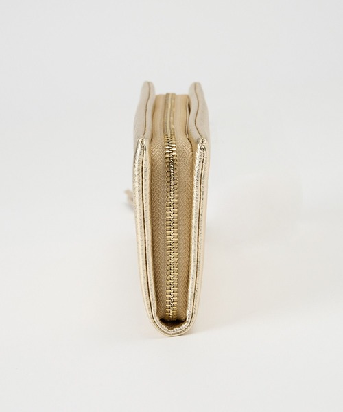 Beau're(ヴュレ)の「BARNYARDSTORM / Beau're(ヴュレ)別注 / タッセル付きレザーウォレット【WEB限定】(財布・レディース・シルバー/グレイッシュベージュ/グリーン/ゴールド/イエロー・FREE)」の13枚目の写真