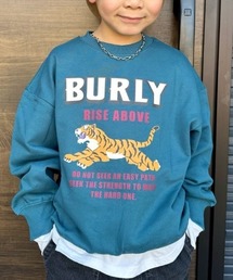 Right-on（ライトオン）の「【Refurbish】キッズ プリントスウェット プルオーバー (ルーズシルエット / 耐久性 / カジュアルコーデ)（スウェット）」