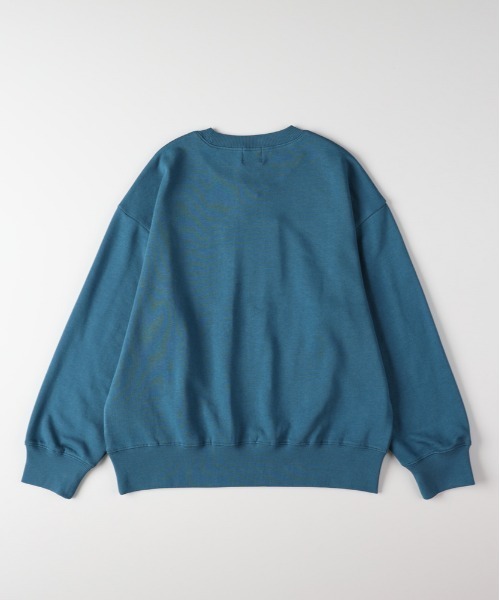 Right-on(ライトオン)の「【Refurbish】キッズ プリントスウェット プルオーバー (ルーズシルエット / 耐久性 / カジュアルコーデ)(スウェット・キッズ・ブルー/オフホワイト/グレー/ブラック/グリーン/オレンジ・110/120/130/140/150/160)」の18枚目の写真