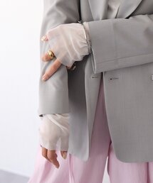 RIVE DROITE | 予約【レイヤードに最適】チュールキリカエカットソー(Tシャツ/カットソー)