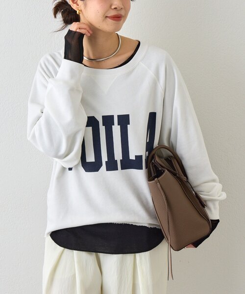 RIVE DROITE（リヴドロワ）の「チュールキリカエカットソー（Tシャツ/カットソー・レディース・オフホワイト/ブラック・FREE）」の21枚目の写真